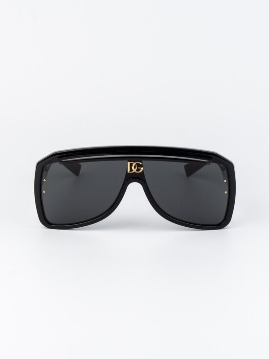 D&G Women Sunglasses Black Grey DG6205 501/87 NEW AUTHENTIC main image 7